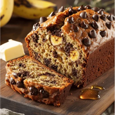 Chocolate Chip Banana Bread Simple and Delicious Recipe