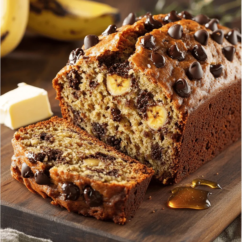 Chocolate Chip Banana Bread Simple and Delicious Recipe