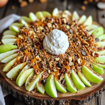 Caramel Apple Nachos Delightful Fall Treat Recipe