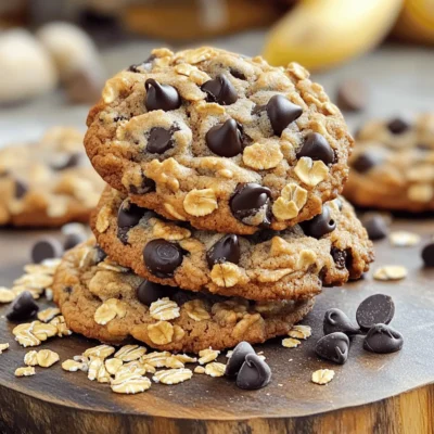 Banana Oatmeal Cookies Simple and Tasty Recipe