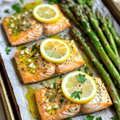 Sheet Pan Lemon Salmon Flavorful and Easy Dinner