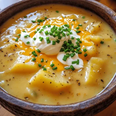 Loaded Baked Potato Soup Comforting Creamy Delight