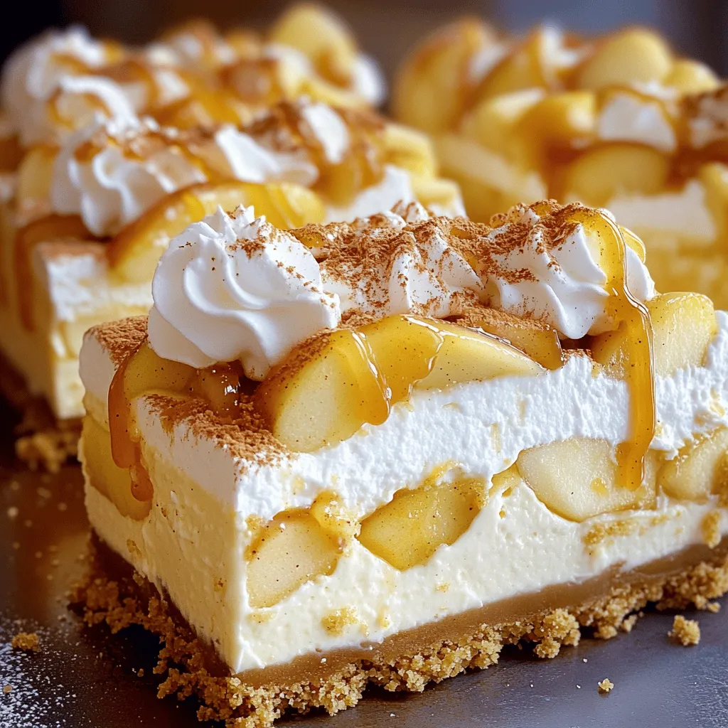 Salted Caramel Apple Pie Cheesecake Delight