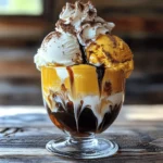 - 1 cup strong brewed coffee (hot) - 2 scoops vanilla ice cream - 1/4 cup pumpkin puree - 1 tablespoon maple syrup - 1/2 teaspoon pumpkin pie spice - 1/4 teaspoon vanilla extract - Whipped cream - Ground cinnamon - Dark chocolate shavings (optional) To make the perfect Pumpkin Spice Affogato, the ingredients matter a lot. Strong brewed coffee adds depth. It brings warmth and flavor to this dessert. Vanilla ice cream offers a rich creaminess. The coolness of the ice cream balances the heat of the coffee. Pumpkin puree gives it a lovely fall flavor. It brings sweetness and a bright orange color. Then we have the additional ingredients. Maple syrup adds a sweet touch. It pairs well with pumpkin. Pumpkin pie spice gives that classic fall taste. Cinnamon, nutmeg, and ginger blend perfectly. Lastly, vanilla extract enhances all the flavors together. For garnishes, whipped cream adds a fluffy layer on top. Ground cinnamon gives it a nice spice kick. Dark chocolate shavings are optional but add a touch of elegance. This dessert is rich and flavorful, perfect for any fall gathering. You can find the Full Recipe to create this delightful treat. To start, gather your ingredients. You will need pumpkin puree and maple syrup. In a small bowl, combine 1/4 cup of pumpkin puree and 1 tablespoon of maple syrup. Mix these two until they blend well. Next, add 1/2 teaspoon of pumpkin pie spice and 1/4 teaspoon of vanilla extract. Stir until smooth. This mixture brings out the sweet and spiced flavors we love in fall. Now it’s time to brew your coffee. You want it to be strong and hot. You can use a French press, espresso machine, or even a drip coffee maker. I recommend using 1 cup of strong brewed coffee for the best taste. After brewing, keep the coffee hot. If you let it cool too much, it won’t melt the ice cream right. When you're ready to serve, grab your heatproof glass or bowl. Scoop in 2 generous scoops of vanilla ice cream. This will be the base of your affogato. Next, pour the pumpkin mixture over the ice cream gently. You want it to coat the ice cream nicely. Now, it’s time for the hot coffee. Pour the brewed coffee over the pumpkin and ice cream layers. You should see the ice cream start to melt and blend with the coffee. This is where the magic happens. For a final touch, add whipped cream, a sprinkle of ground cinnamon, and dark chocolate shavings if you like. Enjoy your Pumpkin Spice Affogato right away. The mix of flavors and creamy texture makes it a rich and flavorful treat. For a detailed recipe, check out the Full Recipe. The key to a great affogato is hot coffee. Hot coffee melts the ice cream just right. This mix gives you a creamy, sweet treat. Use strong coffee to balance the flavors. I like to brew it right before serving. For ice cream, choose high-quality vanilla. It should be rich and creamy. Avoid low-fat options; they won’t melt well. You want that perfect blend of hot and cold. To boost the spice, try adding more pumpkin pie spice. You can also play with nutmeg or ginger for a kick. If you want more sweetness, drizzle extra maple syrup on top. For a twist, mix in some cocoa powder. This adds a nice depth. You can even stir in a splash of vanilla extract for extra flavor. Experiment with different spices to find your perfect blend. Use clear glasses for serving. This way, you can see the layers. A tall glass works well to show off the ice cream and coffee. For garnishing, top with whipped cream and a sprinkle of cinnamon. Dark chocolate shavings add a nice touch, too. You can also add a few pumpkin seeds for crunch. Get creative with how you serve. Your guests will love the look as much as the taste! {{image_2}} For a dairy-free version of Pumpkin Spice Affogato, try using vegan ice cream. Look for brands that use coconut, almond, or oat milk. These options mimic the creaminess of traditional ice cream perfectly. You can also swap regular coffee with non-dairy milk. Almond or oat milk works well. This change keeps the drink light and smooth while still delivering that warm pumpkin flavor. Feel free to get creative with seasonal spices. In addition to pumpkin pie spice, you can add nutmeg or ginger. These spices enhance the fall vibe and add depth to your affogato. You might also think about using other fall flavors. Consider apple pie spice or chai blends. Mixing these flavors into your affogato gives a fun twist that excites your taste buds. If you love chocolate, try adding a mocha twist. Simply mix cocoa powder with your pumpkin blend. This addition creates a rich and decadent flavor. For an adult version, add a splash of liqueur. Kahlua or Irish cream works well here. This twist turns your Pumpkin Spice Affogato into a cozy dessert for grown-ups. For the full recipe, check the details above. To store unused pumpkin puree, keep it in an airtight container. Place it in the fridge if you plan to use it soon. It will stay fresh for about a week. For longer storage, freeze the puree in small portions. Ice cube trays work great for this. Once frozen, transfer the cubes to a freezer bag. This method helps you use just what you need later. When it comes to coffee, store any leftover brewed coffee in a sealed container in the fridge. It is best to use it within a day or two. This keeps the flavor fresh. Avoid letting coffee sit out too long. Oxidation can make it taste bitter or stale. To keep ice cream fresh, always seal the container tightly after scooping. This helps prevent ice crystals from forming. If the ice cream is not well sealed, it may develop freezer burn. Avoiding freezer burn is key to enjoying your Pumpkin Spice Affogato. Store ice cream in the back of the freezer, where it's coldest. This helps maintain its creamy texture. When reheating brewed coffee, the best method is to use the microwave. Pour your coffee into a microwave-safe cup. Heat it in short intervals of 20 seconds. This helps avoid overheating. Stir between intervals for even heating. If you prefer to avoid the microwave, use a stovetop. Pour the coffee into a small pot and heat on low. Stir gently to prevent burning. Ensure you do not reheat too long. Reheated coffee can lose its flavor, so enjoy it soon after making your Pumpkin Spice Affogato. Yes, you can use instant coffee. To make instant coffee, mix one to two teaspoons of coffee granules with hot water. Stir until dissolved. This method is quick and easy. Just remember, the flavor may not be as rich as brewed coffee. For the best taste, choose a high-quality brand. If you want a lighter option, try using frozen yogurt or sorbet. These alternatives can still give you a creamy texture. For a dairy-free choice, use coconut or almond milk ice cream. These options keep the flavor while lowering calories. Affogato is best enjoyed right after making it. The hot coffee melts the ice cream. If you wait too long, it will become a soupy mix. If you must store it, keep it in the fridge for one to two hours. However, the taste and texture will not be the same. Yes, you can make a vegan version. Use dairy-free ice cream or sorbet. For the coffee, ensure it is made without milk. Check the ingredients in your pumpkin puree and syrup as well. With these changes, you can enjoy a vegan-friendly Pumpkin Spice Affogato! For the full recipe, check the section above. This blog post shared how to make a delicious Pumpkin Spice Affogato. I covered the main ingredients like coffee, vanilla ice cream, and pumpkin puree. You learned to prepare the pumpkin mixture and brew strong coffee. Tips for perfect texture and creative variations were included. Enjoy experimenting with this treat. Make it your own with seasonal flavors and garnishes. This fall, let each cup warm your heart and brighten your day. Dive into your kitchen and create something special today!