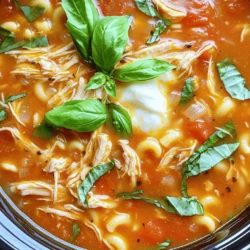 Crockpot Chicken Parmesan Soup Flavorful and Easy Dish