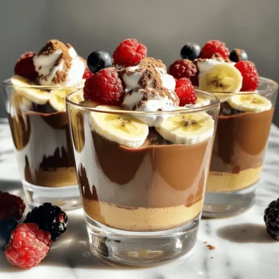 High-Protein Chocolate Protein Pudding Delight