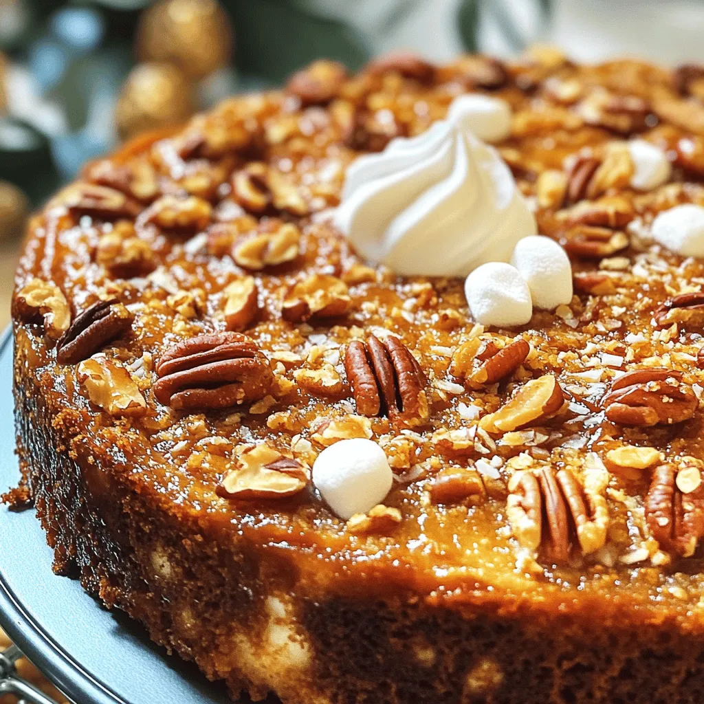 Pecan Praline Dump Cake Irresistible Easy Dessert