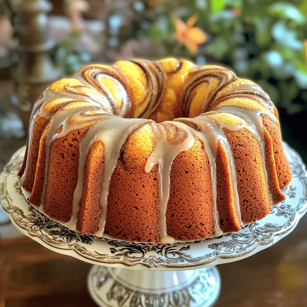 Cinnamon Swirl Bundt Cake Irresistible and Delicious