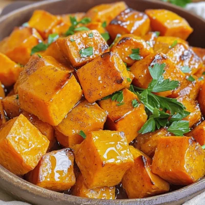 Cinnamon Honey Roasted Sweet Potatoes Flavor Boost