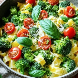 One-Pot Boursin Broccoli Pasta Quick and Simple Meal