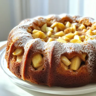 Apple Cider Donut Bundt Cake Easy and Delicious Treat