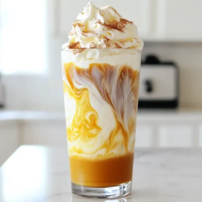 Pumpkin Cream Cold Brew Flavorful Fall Favorite