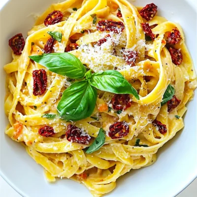 Creamy Sun Dried Tomato Pasta One Pot Delight