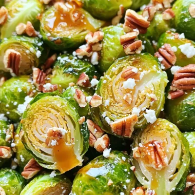 Air Fryer Honey Brussels Sprouts Crispy and Tasty Treat