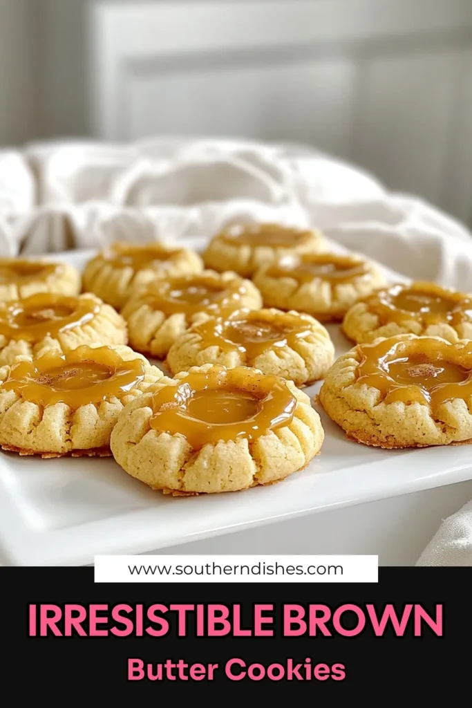 Indulge in the ultimate fall treat with these Brown Butter Apple Cider Sugar Cookies! Soft, chewy, and drizzled with caramel, these cookies are bursting with warm, delicious flavors. Perfect for gatherings or cozy nights in, this simple recipe will impress everyone. Don't miss out on making sweet memories—click through for the full recipe and tips! #BakingRecipe #FallCookies #AppleCider #SweetTreats