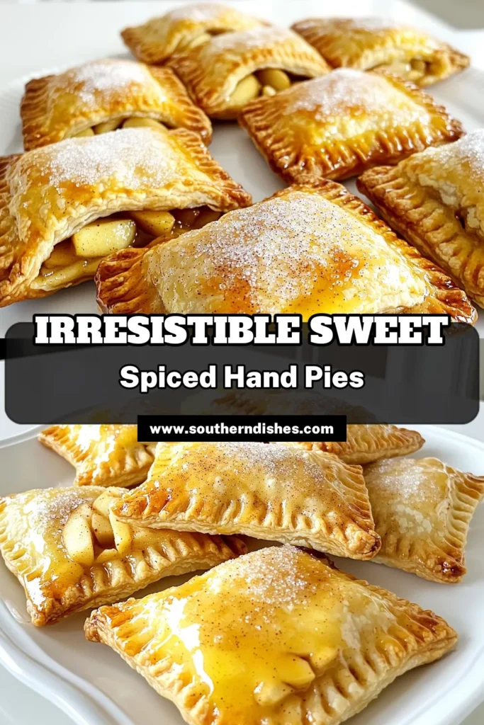 Indulge in the delightful taste of Sweet & Spiced Baked Apple Hand Pies! These easy-to-make treats combine juicy apples, warm spices, and a flaky crust, making them perfect for any occasion. Discover the simple steps to create these delicious hand pies that everyone will love. Don’t miss out—click to explore the full recipe and bring a touch of sweetness to your kitchen! #BakedApplePies #DessertRecipes #FallBaking #HandPies