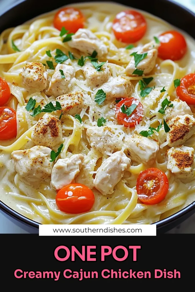 Indulge in the delicious flavors of One-Pot Creamy Cajun Chicken Alfredo! This simple recipe combines tender chicken, creamy sauce, and fettuccine pasta for a satisfying meal in just 30 minutes. Perfect for busy weeknights, this dish is sure to impress your family and friends. Don't miss out on the detailed steps and tips to make this a standout dinner. Click now to explore the full recipe and elevate your cooking game!
