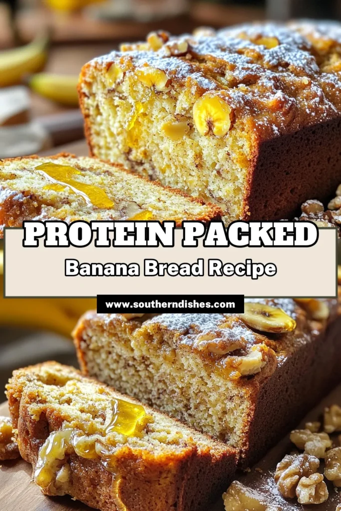 Elevate your baking game with this delicious High-Protein Cottage Cheese Banana Bread recipe! Packed with ripe bananas, creamy cottage cheese, and wholesome whole wheat flour, this bread is perfect for a nutritious snack or breakfast. In just over an hour, you can whip up a loaf that’s both fluffy and flavorful. Click through to discover the full recipe and enjoy every satisfying slice topped with your favorite spread!