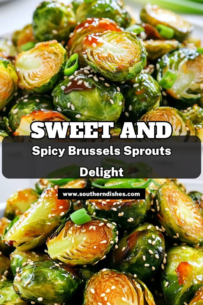Discover the perfect blend of sweet and spicy with these Air Fryer Honey Sriracha Brussels Sprouts! This simple recipe takes just 25 minutes and elevates your side dish game with crispy, flavorful bites. Ideal for appetizers or as a delicious complement to any meal, they are easy to make and packed with flavor. Click to explore the full recipe and bring this tasty dish to your table! #AirFryerRecipes #BrusselsSprouts #HealthyEating #QuickMeals