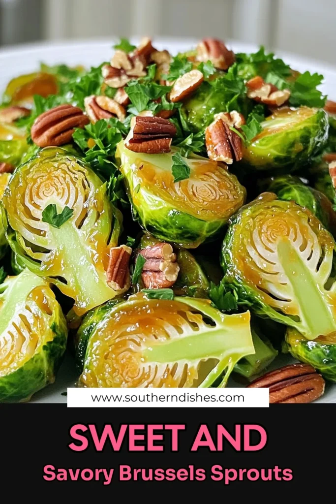 Discover the deliciousness of Caramelized Maple Glazed Brussels Sprouts with this easy recipe! Perfectly roasted and drizzled with a sweet maple and balsamic glaze, these sprouts are a tasty side dish that's simple to prepare. Impress your guests and make your meals special. Click to explore the full recipe and bring a burst of flavor to your dinner table! #BrusselsSprouts #HealthyEating #RecipeIdeas #MapleGlazedSprouts
