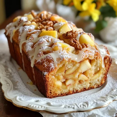 Amish Apple Fritter Bread Heavenly and Easy Recipe