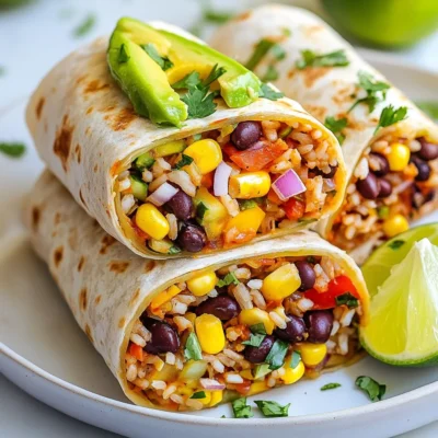 Vegan Burrito Wraps Flavorful and Nutritious Meal