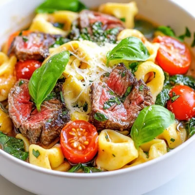 Steak Tortellini Skillet Quick and Flavorful Meal
