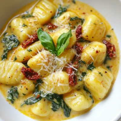 Creamy Sun-Dried Tomato Gnocchi Delightful Recipe