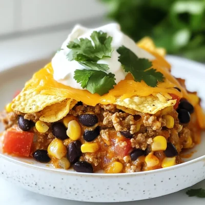 Taco Slow Cooker Casserole Flavorful and Easy Meal