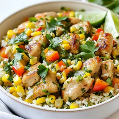 Salsa Verde Chicken Rice Skillet Tasty and Easy Meal