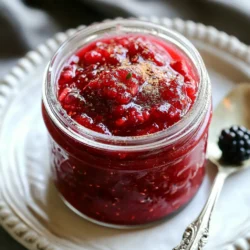 To make your Festive Spiced Christmas Jam, gather these simple ingredients: - 4 cups mixed berries (strawberries, raspberries, blackberries) - 2 cups sugar - 1/2 cup fresh orange juice - Zest of 1 orange - 1 teaspoon ground cinnamon - 1/2 teaspoon ground ginger - 1/4 teaspoon ground nutmeg - 1 teaspoon vanilla extract - 1/4 cup lemon juice - 1 pouch fruit pectin (like Sure-Jell) You can add a few items to boost the flavor of your jam: - A splash of brandy or rum for warmth - A few cloves for a bold spice kick - A pinch of black pepper for a surprising twist These optional ingredients can make your jam even more festive and fun. If you can’t find some ingredients, here are some swaps: - Use any combination of berries you prefer, like blueberries or cranberries. - Swap sugar with honey or maple syrup for a natural sweetness. - If you lack fresh orange juice, bottled juice will work too. These substitutions will keep your jam delicious and allow you to customize it to your taste. Enjoy making your jam! {{ingredient_image_1}} To start, gather all your ingredients. You will need mixed berries, sugar, orange juice, and spices. I prefer using strawberries, raspberries, and blackberries. They mix well and taste great together. You will also need lemon juice and fruit pectin to help the jam set. 1. In a large pot, combine the mixed berries. Use a fork or potato masher to mash them lightly. This helps release the juices. 2. Next, add the sugar, orange juice, orange zest, cinnamon, ginger, nutmeg, and vanilla extract. Let this sit for about 10 to 15 minutes. This time allows the sugar to pull out more juice from the berries. 3. Now, stir in the lemon juice and fruit pectin. Make sure everything is well mixed. 4. Place the pot on medium-high heat. Bring the mixture to a rapid boil while stirring often. Once it boils, cook for 10 to 15 minutes. The jam will thicken and become gel-like during this time. To check if your jam is ready, take a small amount and place it on a cold plate. Let it cool for a minute. If it holds its shape, the jam is done. If it spreads too much, boil it for a few more minutes. This simple test helps ensure your jam has the right consistency. When making festive spiced Christmas jam, start with fresh berries. I love using strawberries, raspberries, and blackberries. They mix well together and create a great flavor. Use a fork or potato masher to mash the berries slightly. This step helps release their juices. After mixing in the sugar and spices, let everything sit for about 10-15 minutes. This allows the sugar to pull out more juice from the berries. Stir often while cooking. This keeps the jam from sticking to the pot. To get the right jam consistency, watch the cooking time closely. Cook the mixture over medium-high heat until it boils rapidly. Stir frequently to prevent burning. After about 10-15 minutes, test if it thickens. Use a cold plate; drop a bit of jam on it. If it holds its shape after cooling for a minute, it’s ready. If it’s still runny, boil for a few more minutes. Remember, the jam will thicken more as it cools. Sterilization is key for safe storage. First, wash your jars in hot, soapy water. Then, place them in a boiling water bath for 10 minutes. This kills any germs. After making your jam, pour it into the warm jars while still hot. Seal them tightly. For long-term storage, process the jars in a boiling water bath for 5-10 minutes. This helps keep the jam fresh. Let the jars cool completely before storing them in a cool, dark place. Pro Tips Use Fresh Ingredients: The quality of your berries and citrus will greatly affect the flavor of the jam, so opt for the freshest options available. Adjust Sweetness to Taste: Depending on the natural sweetness of your berries, you may want to adjust the amount of sugar used in the recipe. Check for Gel Consistency: If your jam doesn't seem to thicken, you can add a little more pectin and boil for a few additional minutes. Label Your Jars: Don't forget to label your jars with the date and contents; homemade jam makes great gifts and it's nice to know when it was made! {{image_2}} You can switch up the fruit in your jam for fun. Instead of mixed berries, try using peaches or apples. These fruits add a sweet twist. Mix in some cranberries for a tart flavor. Pairing fruits gives your jam a unique taste. You can even use pears or cherries. Each fruit brings its own charm to the jam. Spices can change the flavor of your jam. If you love warm spices, add cardamom or allspice. A hint of cloves can also warm up the taste. You could even toss in some chopped fresh mint for a fresh kick. Another good idea is to add a splash of rum or brandy. This gives a cozy holiday feel to your jam. If you want a healthier jam, think about sugar swaps. You can use honey or maple syrup instead of sugar. These natural sweeteners can cut down on refined sugar. Stevia or agave syrup are good choices too. Just remember to adjust the amount based on the sweetness. These alternatives keep the jam tasty without all the sugar. To store your festive spiced Christmas jam, first, make sure it cools completely. Once cooled, transfer the jam into clean, sterilized jars. Seal the jars tightly with lids. Keep the jars in a cool, dark place, like a pantry. If you plan to use the jam soon, the fridge works too. Always use a clean spoon when scooping out jam. This helps keep it fresh longer. Homemade jam can last up to one year if stored properly. If you refrigerate it, it can last up to three weeks once opened. Check for signs of spoilage, like mold or off smells. If you notice any, it's best to throw it out. Always label your jars with the date you made them. This way, you know how long they’ve been stored. Gifting homemade jam is a sweet gesture. For a lovely presentation, use cute jars with colorful lids. You can tie a ribbon around the jar for a festive touch. Add a small tag with the jam's name and date made. This personal touch makes the gift special. You can also include a recipe card for a dish that pairs well with the jam. Yes, you can use frozen berries. They work well in jams. Just thaw them first. This helps them mix nicely with the other ingredients. Frozen berries may also give your jam a nice texture. To check if the jam is set, use a cold plate. Place a small amount of jam on it. Wait a minute. If it holds its shape, it is ready. If it spreads too much, boil it a little longer. Testing this way gives you the perfect jam texture. Processing jars in a boiling water bath is not always needed. It helps seal the jars for longer storage. If you plan to eat the jam quickly, you can skip this step. For long-term storage, I recommend processing them for about 5-10 minutes. This keeps your jam safe and fresh. Making homemade jam is fun and rewarding. You learned about key ingredients, step-by-step instructions, and helpful tips. Using optional flavors or alternative fruits can boost your jam's taste. Proper storage keeps it fresh longer. Remember, using frozen berries works well, and testing for doneness is crucial. With practice, you'll feel confident in your jam-making skills. Enjoy the process and share your tasty creations with friends and family!