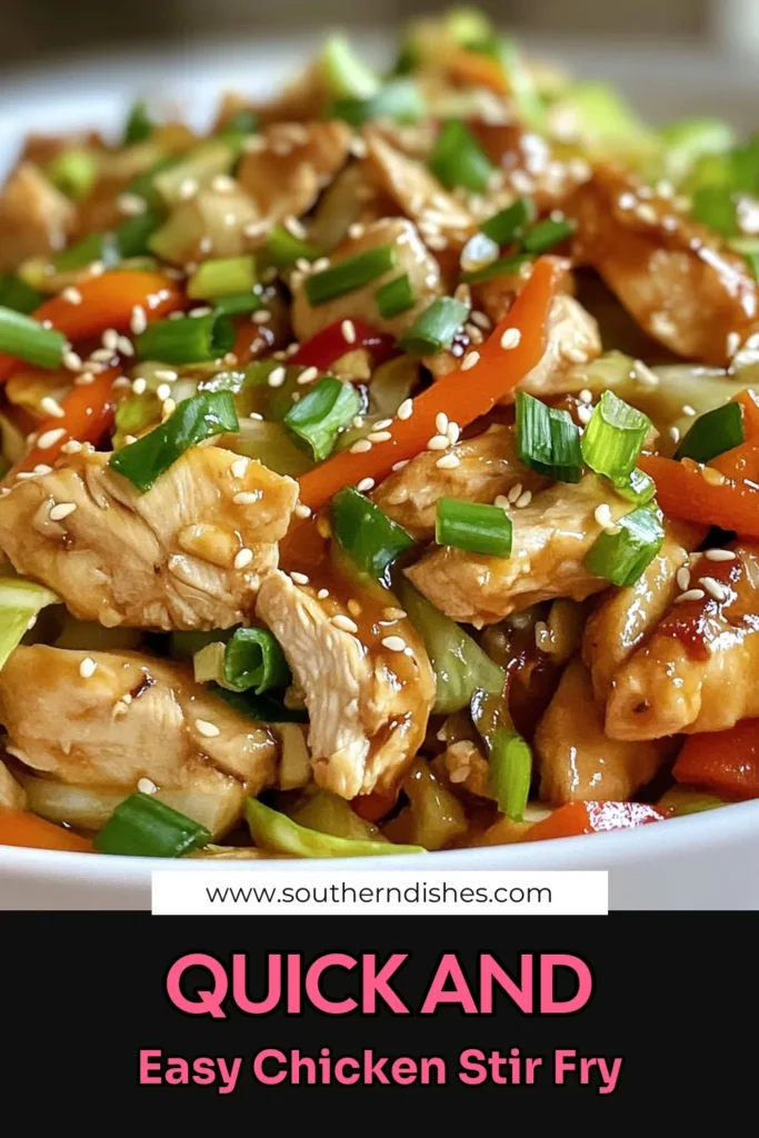 Looking for a quick stir fry recipe that's both delicious and healthy? Try this Chicken Cabbage Stir Fry! Packed with tender chicken and fresh veggies, it's a perfect low sodium stir fry option. In just 20 minutes, you’ll have a nutritious meal that the whole family will love. Perfect for busy nights, this cabbage stir fry with chicken is a must-try! Save this healthy chicken recipe now! #ChickenCabbageStirFry #HealthyEating #QuickDinner #LowSodiumRecipes