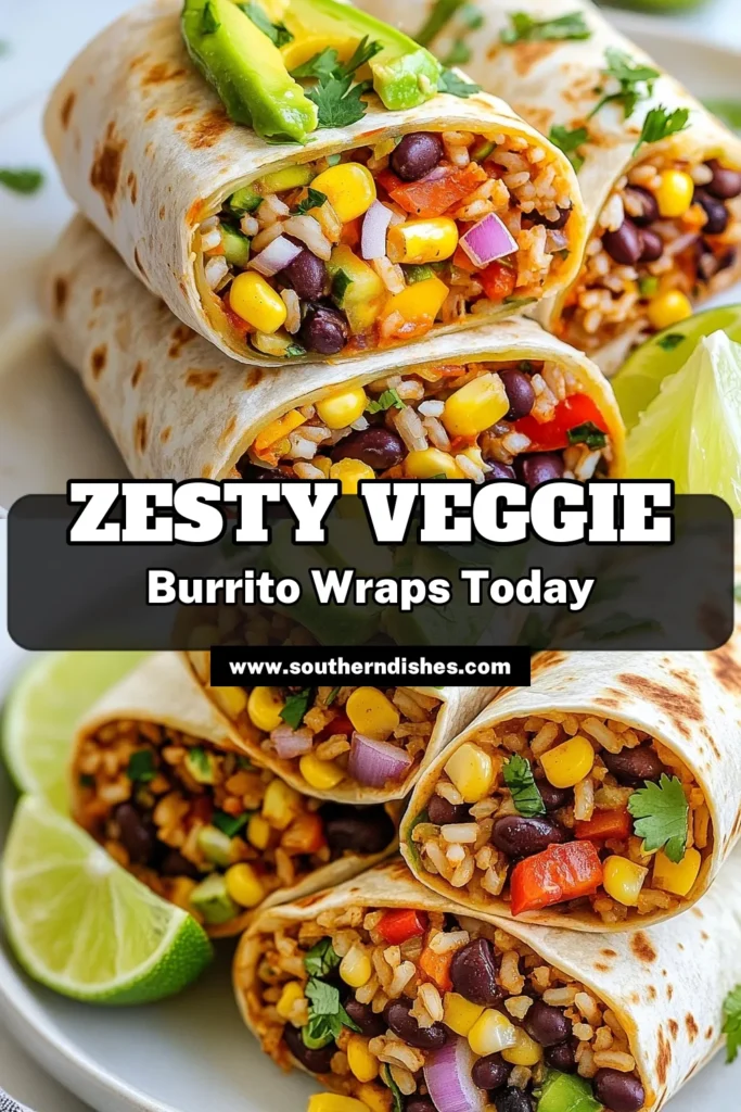 Discover how to make delicious vegan burrito wraps packed with flavor and nutrition! These vibrant veggie burritos feature wholesome black bean burrito ingredients like whole grain tortillas, brown rice, and fresh veggies. Perfect for anyone searching for healthy vegan recipes that are easy and satisfying. Try this whole grain tortilla recipe and enjoy a healthy meal everyone will love. Save this recipe for a tasty twist on burritos! #VeganBurritoWraps #HealthyRecipes #VeganCooking #MealPrepIdeas