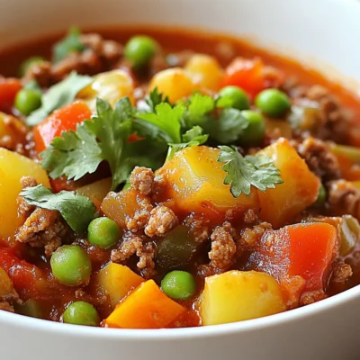 Mexican Picadillo with Potatoes Savory and Simple Dish