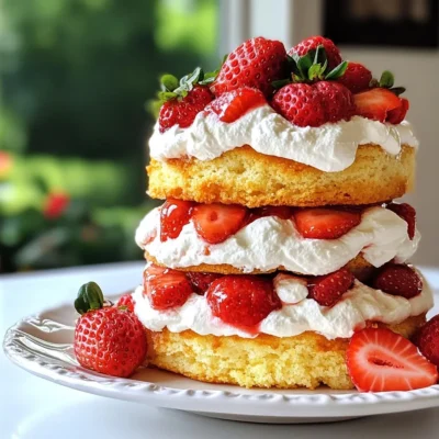 Strawberry Shortcake Cake Delightful and Easy Recipe
