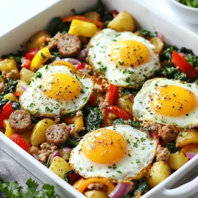 Loaded Breakfast Hash Flavorful Morning Delight