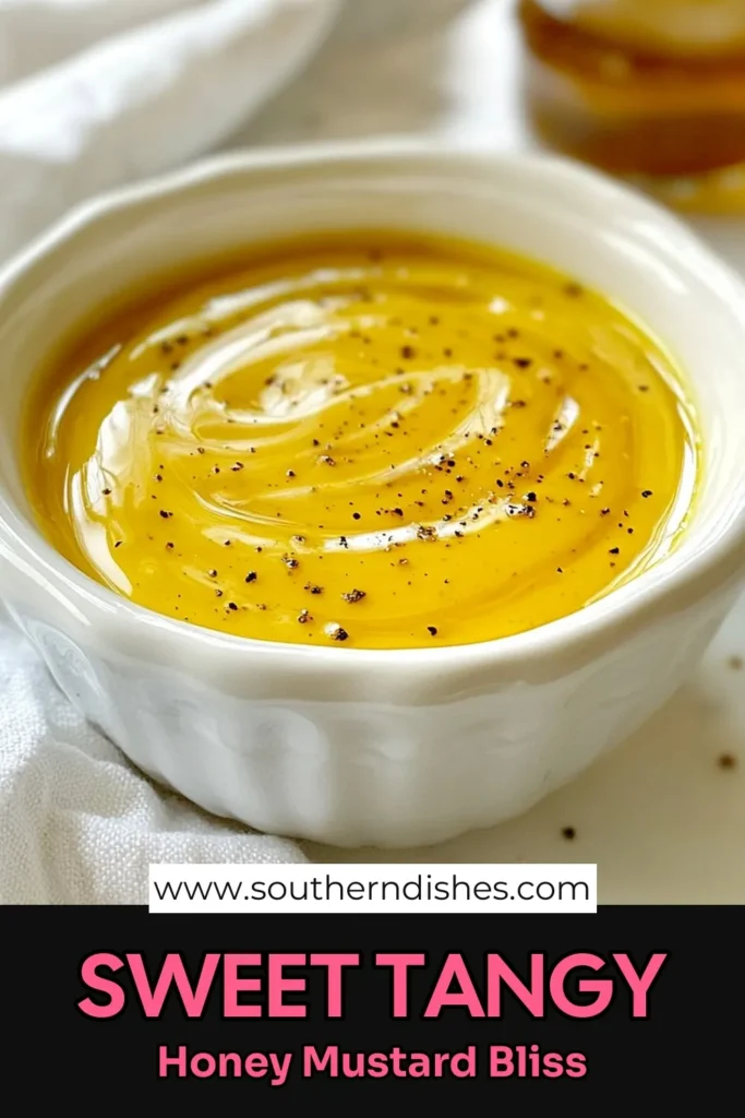 Elevate your salads with this homemade honey mustard dressing! This sweet tangy dressing recipe combines honey, Dijon mustard, and apple cider vinegar for a deliciously easy vinaigrette recipe. Perfect for drizzling on greens or using as a dip! Whip up this Dijon mustard dressing in just 5 minutes and store it for a week of tasty salads. Don't miss out on the flavor—save this recipe now! #HoneyMustardDressing #HomemadeSaladDressing #EasyVinaigrette #DijonMustardDressing