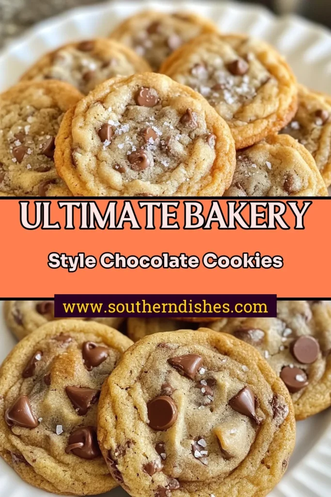 Indulge in this soft bakery chocolate chip cookie recipe that promises the best chocolate chip cookies you've ever tasted! These decadent homemade chocolate chip cookies are easy to make and perfect for any occasion. With a delightful mix of semi-sweet and milk chocolate chips, they're sure to satisfy your sweet tooth. Bake a batch today and enjoy cookies that are soft, chewy, and utterly irresistible! Save this top recipe now! #ChocolateChipCookies #BakingJoy #HomemadeCookies #CookieLover