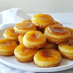 - 1 cup unsalted butter - 1 cup granulated sugar - 1/4 cup brown sugar - 2 large eggs - 1 teaspoon vanilla extract - 2 3/4 cups all-purpose flour - 1 teaspoon baking soda - 1/2 teaspoon salt - 1/4 teaspoon nutmeg - 1/2 cup heavy cream - 1/4 cup granulated sugar (for topping) To make creme brulee cookies, gather your ingredients first. The butter must be soft for easy mixing. Granulated sugar adds sweetness, while brown sugar gives a nice depth. The eggs help bind everything smoothly together. Vanilla extract adds a rich flavor that makes cookies taste amazing. All-purpose flour is the base of the dough. Baking soda makes the cookies rise and become fluffy. Salt balances the sweetness, and nutmeg adds warmth. Heavy cream is the secret to a rich, creamy texture. This is what makes these cookies feel like dessert. Finally, the extra granulated sugar on top caramelizes beautifully, creating that classic creme brulee crust. This mix of flavors makes each bite a creamy delight. You will love how these simple ingredients come together to create something special. {{ingredient_image_1}} - Preheat your oven to 350°F and line a baking sheet with parchment paper. - In a large bowl, cream together 1 cup of unsalted butter, 1 cup of granulated sugar, and 1/4 cup of brown sugar. Mix until light and fluffy. - Add 2 large eggs, one at a time, mixing well after each egg. Stir in 1 teaspoon of vanilla extract. - In a separate bowl, whisk together 2 3/4 cups of all-purpose flour, 1 teaspoon of baking soda, 1/2 teaspoon of salt, and 1/4 teaspoon of nutmeg. - Gradually add the dry mix to the wet mixture. Stir until just combined. - Carefully fold in 1/2 cup of heavy cream to add richness to the dough. - Scoop tablespoon-sized balls of dough onto the prepared baking sheet. Space them about 2 inches apart. - Bake the cookies in the preheated oven for 12 to 15 minutes. Look for lightly golden edges. - Remove the cookies and sprinkle 1/4 cup of granulated sugar over each one. - Use a kitchen torch to caramelize the sugar until it bubbles and turns amber. If you don’t have a torch, broil them for 1-2 minutes, watching closely. - Let the cookies cool on the baking sheet for 5 minutes before moving them to a wire rack to cool completely. To get the perfect cookie, focus on texture. You want them soft and chewy. Start with room temperature butter. This helps it blend well with the sugars. Measure your ingredients accurately. Too much flour makes cookies dry. Use a kitchen scale for best results. Using a kitchen torch? Hold it about 2 inches from the cookies. Move it slowly to melt the sugar evenly. Watch for bubbles and a golden color. If you don’t have a torch, broil them in the oven. Turn on the broiler and watch closely. It can burn quickly. For a beautiful presentation, serve cookies on a decorative platter. Add fresh berries or edible flowers for color. Pair these cookies with coffee or tea for a nice touch. They also go well with vanilla ice cream. Enjoy these treats with friends or family. Pro Tips Chill the Dough: For a thicker cookie that holds its shape, chill the cookie dough for about 30 minutes before baking. Perfect Caramelization: To achieve the best caramelization, sprinkle just enough sugar on top of each cookie and use a kitchen torch for even results. Flavor Variations: Experiment with different extracts like almond or hazelnut to add unique flavors to your cookies. Storage Tips: Store the cookies in an airtight container at room temperature for up to a week to maintain their freshness. {{image_2}} You can change the flavor of your creme brulee cookies easily. Adding chocolate chips gives a sweet twist. Nuts, like pecans or walnuts, add a nice crunch. Infusing flavors makes these cookies even better. Try almond extract for a nutty taste. Citrus zest, like lemon or orange, brightens the flavor. These small changes can make a big difference! If you need gluten-free cookies, swap all-purpose flour for a gluten-free blend. This keeps the texture soft and tasty. For a vegan version, replace the eggs with flaxseed meal mixed with water. Use coconut oil instead of butter. These swaps still keep the cookies creamy and delightful. You can get creative with how you serve these cookies. Make mini cookies for small bites or cookie bars for a fun twist. An ice cream sandwich version is a great summer treat. Just add your favorite ice cream between two cookies. This makes a fun dessert that everyone will love! To keep your creme brulee cookies fresh, follow these easy tips: - Cool Completely: Let your cookies cool on a wire rack. - Use Airtight Containers: Store them in a container with a tight lid. - Layering: Place parchment paper between layers to avoid sticking. - Keep Them in a Cool Place: Store cookies away from heat and sunlight. These methods help maintain the soft and creamy texture of the cookies. If stored correctly, your cookies can last for up to a week. You can freeze the cookie dough for later use. Here’s how: - Prepare the Dough: Follow the recipe up to the point of baking. - Scoop and Freeze: Scoop tablespoon-sized balls of dough onto a baking sheet. - Flash Freeze: Place the baking sheet in the freezer for about an hour. - Transfer to Bags: Once frozen, move the dough balls into a zip-top bag. To bake the frozen cookies, follow these steps: - Thaw Overnight: Place the dough in the fridge overnight. - Bake as Usual: Preheat your oven and bake as directed. Freezing your cookie dough lets you enjoy these treats anytime! Can I make these cookies without heavy cream? Yes, you can use milk or a non-dairy option. This may change the texture but will still taste good. How long do these cookies last? These cookies stay fresh for about one week. Store them in an airtight container to keep them soft. What can I do if I don't have a kitchen torch? If you lack a torch, use your oven's broiler. Place the cookies under the broiler for 1-2 minutes. Watch them closely to prevent burning. Why are my cookies spreading too much? Cookies spread too much if the butter is too warm. Make sure to chill the dough for 30 minutes before baking. How do I know when the cookies are done baking? The cookies are done when the edges are lightly golden. The centers may look soft, but they will firm up as they cool. Can I use salted butter instead of unsalted? Yes, but reduce the added salt in the recipe by half. This keeps your cookies balanced in flavor. What is a good substitute for brown sugar? You can use granulated sugar mixed with a bit of molasses. This adds moisture and a similar flavor to the cookies. You now know the key ingredients and steps to bake delicious cookies. I shared tips on achieving the perfect texture and how to get that nice caramelized top. You also learned fun variations to try, like adding chocolate or making mini cookies. Remember, accurate measuring makes a big difference. With proper storage, your cookies will stay fresh longer. Enjoy baking and experimenting; the joy of homemade treats awaits!