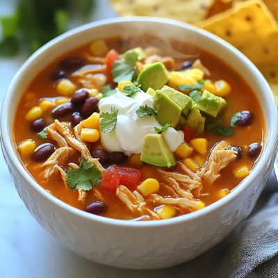 Chicken Tortilla Soup Flavorful and Easy Recipe