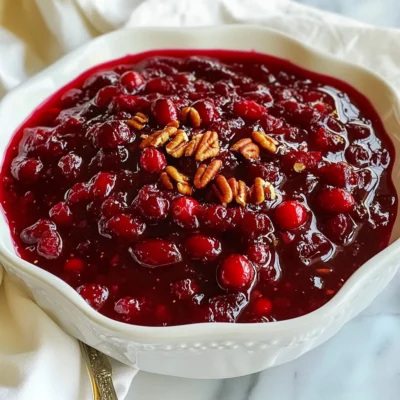 Homemade Cranberry Sauce Simple and Flavorful Recipe