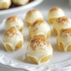 - 1 package (15.25 oz) Pumpkin Spice Oreo cookies - 8 oz cream cheese, softened - 1 teaspoon vanilla extract - 1 cup white chocolate chips - 1 tablespoon coconut oil (optional, for smoother coating) - 1 teaspoon ground cinnamon - Pinch of nutmeg - Pinch of ginger To create these truffles, start with Pumpkin Spice Oreo cookies. They bring the fall flavor to your treat. Next, soften the cream cheese. This helps in mixing it well with the Oreos. A teaspoon of vanilla extract adds a nice touch of sweetness. For the coating, you need white chocolate chips. They melt into a smooth layer. Adding coconut oil is optional but helps the chocolate coat better. Ground cinnamon, nutmeg, and ginger add warmth and spice to the mixture. - Sprinkles - Crushed nuts You can make your truffles even more fun with garnishes. Use colorful sprinkles for a festive look. Crushed nuts add crunch and flavor. Both options are great ways to make your truffles stand out. {{ingredient_image_1}} - Crushing the Oreo cookies: Start by taking your Pumpkin Spice Oreo cookies. Place them in a food processor. Pulse them until they turn into fine crumbs. This step is key for the texture. It helps the truffles hold together well. If you don’t have a processor, you can use a bag and a rolling pin to crush them. - Mixing the filling ingredients: In a large bowl, combine the crushed Oreos with softened cream cheese and vanilla extract. Use a spatula or your hands to mix everything together. Aim for a dough-like consistency. This mixture should be smooth and easy to shape. The cream cheese gives it a rich flavor. - Importance of refrigeration: Chilling the mixture helps it firm up. This makes it easier to roll into balls. It also enhances the flavors, allowing them to meld together. - Time guidelines for chilling: Cover the bowl with plastic wrap. Refrigerate it for about 30 minutes. This is the perfect time to make sure everything holds its shape. - Rolling into balls: Once the mixture is chilled, take about a tablespoon of it. Roll this into a ball about one inch in diameter. Place each ball on a lined baking sheet. Repeat this until all the mixture is used. You should get around 20 truffles. - Melting the chocolate: In a microwave-safe bowl, combine the white chocolate chips and coconut oil if you choose to use it. Microwave in 30-second intervals. Stir in between until smooth. This melted mixture will coat the truffles perfectly. - Coating truffles: Dip each truffle into the melted chocolate. Use a fork to help coat them fully. Let any excess chocolate drip off before placing them back on the baking sheet. - Adding garnishes before chocolate sets: While the chocolate is still wet, sprinkle a little ground cinnamon, nutmeg, or crushed nuts on top. This adds flavor and a nice touch. It makes your truffles look even better. After coating, place the truffles back in the refrigerator. Let them chill for at least 30 minutes. This helps the chocolate harden completely. Enjoy your delightful no-bake treats! To get the right texture, your mixture should feel like dough. If it’s too wet, add more crushed Oreos. If it feels too dry, mix in a bit more cream cheese. When melting the chocolate, work in short bursts. Microwave in 30-second intervals and stir in between. This helps keep the chocolate smooth and prevents it from burning. Garnishing adds fun! Try using colored sprinkles for a festive look. You can also sprinkle a bit of cinnamon or nutmeg on top. For seasonal flair, serve these truffles on a pumpkin-themed platter. You can even put them in cute gift boxes for friends. Don't over-mix your filling. This can make the truffles too soft. Mix just until combined. Chilling is key! Make sure to refrigerate the mixture long enough before forming the truffles. This helps them hold their shape when coated. Pro Tips Chill Your Hands: If the mixture starts to get too sticky while rolling the truffles, chill your hands in cold water for a minute to make rolling easier. Use Quality Chocolate: For the best flavor, choose high-quality white chocolate. It will make a significant difference in the overall taste of your truffles. Experiment with Coatings: Don’t be afraid to get creative! Try coating your truffles in crushed graham crackers, cocoa powder, or even colored sprinkles for a fun twist. Store Properly: Keep the truffles in an airtight container in the refrigerator to maintain their freshness and prevent them from getting too soft. {{image_2}} You can use different Oreo flavors for fun twists. Try chocolate, vanilla, or mint Oreos. Each choice brings a new taste to the truffles. Adding extracts can also change the flavor. For a winter treat, a drop of peppermint extract adds a nice touch. Almond extract provides a lovely nutty flavor. Experiment with what you love! Making these truffles vegan is easy. Use vegan cream cheese and dark chocolate. Many brands offer tasty options. For gluten-free truffles, choose gluten-free Oreos. Always check the labels to be sure. These small swaps help everyone enjoy the treat. Pair these truffles with hot drinks like coffee or tea. They make great gifts, too! Put them in a cute box with a ribbon. Serve them at parties for a sweet surprise. People will love the unique flavors and creamy texture. Store your Pumpkin Oreo truffles in an airtight container. This keeps them fresh and tasty. You can use a plastic or glass container with a tight lid. Layer the truffles between sheets of parchment paper to prevent sticking. Keep the truffles in the fridge. The cool temperature helps them stay firm. It’s best to keep them at about 35°F to 40°F. Avoid leaving them at room temperature for too long. These truffles last about one week in the fridge. After that, they may lose their great taste and texture. Always check for freshness before eating. Signs that the truffles are no longer good include a change in smell or a dry texture. If they look dull or have spots, it’s best to toss them out. Enjoy your treats while they're fresh! You can make these truffles a day or two before you plan to serve them. Just follow the recipe until you coat them in chocolate. Chill them as directed, then store them in an airtight container in the fridge. This way, they stay fresh and tasty for your guests. Yes, you can freeze these truffles! Place them in a single layer on a baking sheet and freeze them until solid. Then, transfer them to a freezer-safe bag or container. They can last up to three months in the freezer. Thaw them in the fridge before serving. If you need a cream cheese substitute, try using mascarpone cheese or Greek yogurt. Both will give you a creamy texture. You can also use vegan cream cheese if you want a dairy-free option. Adjust the sweetness as needed when using yogurt. To add flavor to your white chocolate, mix in extracts like vanilla or almond. You can also stir in a pinch of cinnamon or a splash of orange zest for a fun twist. Experiment with your favorite flavors to make them unique! Aim for about one inch in diameter for each truffle. This size is perfect for popping in your mouth. It allows the right balance of flavors and makes them easy to eat. Use a tablespoon to help you scoop the mixture evenly. These Pumpkin Oreo Truffles are easy and fun to make. You start with key ingredients like Oreo cookies and cream cheese, then follow simple steps to create tasty treats. Remember to chill the mixture well for the best results. Keep these tips in mind to avoid common mistakes. Try different flavors or dietary options to make these truffles your own. With proper storage, they will stay fresh and delicious. Enjoy sharing these sweet bites at your next celebration or as a gift.