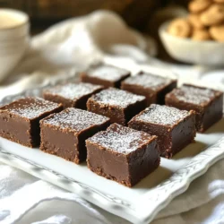 To make Classic Christmas Fudge, you need these simple ingredients: - 2 cups granulated sugar - 1/2 cup unsweetened cocoa powder - 1 cup whole milk - 1/4 cup unsalted butter - 1 teaspoon vanilla extract - 1 cup semi-sweet chocolate chips - 1/2 cup chopped pecans or walnuts (optional) - A pinch of salt The classic flavor of fudge comes from a few key ingredients: - Sugar gives the fudge its sweet base. - Cocoa powder adds a rich chocolate taste. - Whole milk creates a creamy texture. - Butter enhances the smoothness and adds richness. - Chocolate chips deepen the chocolate flavor. - Vanilla extract rounds out the taste with warmth. These components work together to create a smooth, rich, and decadent fudge that melts in your mouth. You can tweak the fudge to fit your taste by adding extras: - Chopped nuts like pecans or walnuts add crunch. - Marshmallows can give a chewy texture. - Dried fruit like cranberries or cherries can add a fruity note. - Different chocolate types, such as dark or white chocolate, can change the flavor. Feel free to experiment with these add-ins to make your fudge unique! {{ingredient_image_1}} First, gather your ingredients. You will need: - 2 cups granulated sugar - 1/2 cup unsweetened cocoa powder - 1 cup whole milk - 1/4 cup unsalted butter - 1 teaspoon vanilla extract - 1 cup semi-sweet chocolate chips - 1/2 cup chopped pecans or walnuts (optional) - A pinch of salt Make sure you have a medium saucepan ready. A greased 8x8-inch baking dish will help us later. Next, mix the sugar, cocoa, and salt in your saucepan. Stir them well to combine. Now, slowly whisk in the whole milk. Mix until it looks smooth. Turn on the heat to medium. Stir the mix constantly. This helps prevent burning. Wait until the mixture starts to boil gently. Let it boil without stirring for about 4 to 5 minutes. It should reach the soft-ball stage. This is around 234&deg;F or 112&deg;C. After boiling, remove the pan from heat. Add the butter, vanilla extract, and chocolate chips. Stir until melted and smooth. If you want extra crunch, fold in the chopped nuts now. Pour the fudge mixture into your greased baking dish. Spread it evenly. Let it cool at room temperature. This takes about 2 hours. You want it to set firm. Once set, cut the fudge into squares. Serve them on a nice platter. Enjoy this sweet treat during the holiday season! To get that smooth, creamy fudge, you need to watch the heat. When you boil the mixture, do not stir. This lets the sugar reach the right stage. Use a candy thermometer to check the soft-ball stage at 234&deg;F or 112&deg;C. If you miss this point, your fudge can turn out too hard or too soft. One big mistake is not mixing the sugar and cocoa well. If you skip this, you might get lumps in your fudge. Always mix the dry ingredients first. Another error is not cooling the fudge enough before cutting. If you cut too soon, it can crumble. Patience is key here! Want more flavor? Try adding a pinch of cinnamon or espresso powder. These will give your fudge a warm twist. For a festive look, sprinkle powdered sugar on top or add edible glitter. You can also use colorful wrappers. This makes great gifts, adding a personal touch to your holiday treats. Pro Tips Use a Candy Thermometer: Ensuring the fudge reaches the soft-ball stage temperature is crucial for the perfect texture. A candy thermometer will help you achieve this with accuracy. Let it Cool Completely: Allow the fudge to cool at room temperature before cutting. This will help it set properly and make it easier to cut into neat squares. Mix in Flavor Variations: Experiment with different extracts, like almond or peppermint, in addition to vanilla for a unique twist on the classic fudge flavor. Storing Fudge: Store the fudge in an airtight container at room temperature for up to two weeks, or refrigerate for longer freshness. {{image_2}} You can mix things up with your fudge flavors. Try adding peppermint extract for a minty twist. Just one teaspoon will do! You can also mix in crushed candy canes for a fun crunch. Another great idea is to use caramel swirls. This adds a sweet, buttery flavor. For a nutty touch, try using almond extract with almond slivers. Making fudge gluten-free is easy! Just ensure all your ingredients are gluten-free. You can use coconut milk instead of whole milk for a dairy-free option. Replace the butter with coconut oil. This keeps the fudge creamy and rich. You can also use dairy-free chocolate chips to maintain that delicious chocolate flavor without dairy. Get creative with your fudge by adding unique ingredients. Try mixing in dried fruits like cranberries or cherries for a fruity flavor. You can also add a swirl of peanut butter for a rich taste. For a festive look, use colored sprinkles on top. Another fun idea is to make layered fudge. You can create layers of different flavors for a beautiful presentation. To keep your classic Christmas fudge fresh, store it in an airtight container. Use a container that seals well. You can layer the fudge squares with parchment paper. This keeps them from sticking together. If you have leftovers, avoid exposing them to air. This helps prevent drying out. When stored properly, the fudge lasts about two weeks at room temperature. If you want to save it longer, consider freezing it. Wrap each square in plastic wrap and then in aluminum foil. Place them in a freezer-safe bag. Frozen fudge can last up to three months. When you want to enjoy it, let it thaw in the fridge overnight. To keep your fudge tasting great, always check for signs of spoilage. Look for changes in texture or smell. If you see any crystals forming, that&rsquo;s a sign it might not be fresh. Store it in a cool, dark place, away from heat sources. This helps maintain its rich flavor and creamy texture. Enjoy your holiday treat! You can tell fudge is ready when it reaches the soft-ball stage. This happens at about 234&deg;F or 112&deg;C. If you do not have a thermometer, you can test it using a spoon. Drop a small amount of fudge into cold water. After a few seconds, take it out. If it forms a soft ball, it&rsquo;s ready. Another sign is that the fudge will look shiny and smooth. Yes, you can use different types of chocolate in your fudge. Dark chocolate gives a rich taste. Milk chocolate makes it sweeter and creamier. You can also mix chocolates for a unique flavor. Just make sure to keep the same total amount of chocolate. This way, the fudge sets well and tastes great. To cut fudge neatly, first, let it cool completely. Use a sharp knife for clean cuts. You can warm the knife slightly under hot water for smoother slicing. Wipe the knife with a cloth between cuts. This keeps the edges clean and helps avoid mess. For even squares, score the top before cutting all the way through. In this article, we explored fudge from ingredients to storage. We listed all key components for classic fudge and offered optional add-ins for your own twist. I shared easy steps to prepare and cook, plus cooling tips for the best texture. We also covered common mistakes to avoid and variations for every taste, including gluten-free options. Finally, I provided storage tips to keep your fudge fresh. Make your fudge journey enjoyable and delicious!