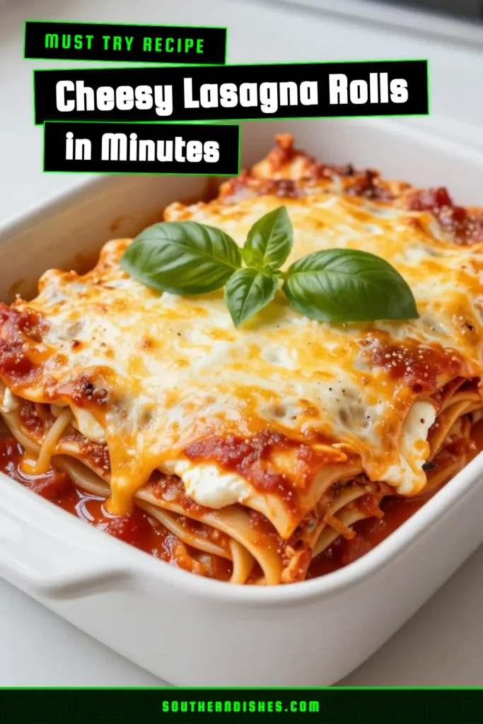 Discover the ultimate cheesy lasagna rolls that will delight your taste buds! This easy lasagna recipe features layers of flavor with ricotta cheese lasagna rolled up for perfect bite-sized portions. Simply follow this lasagna roll recipe to create delicious baked lasagna rolls that are perfect for any meal. Perfect for family dinners! Try it out today and save for later! #CheesyLasagnaRolls #EasyLasagnaRecipe #BakedLasagnaRolls #RicottaCheeseLasagna