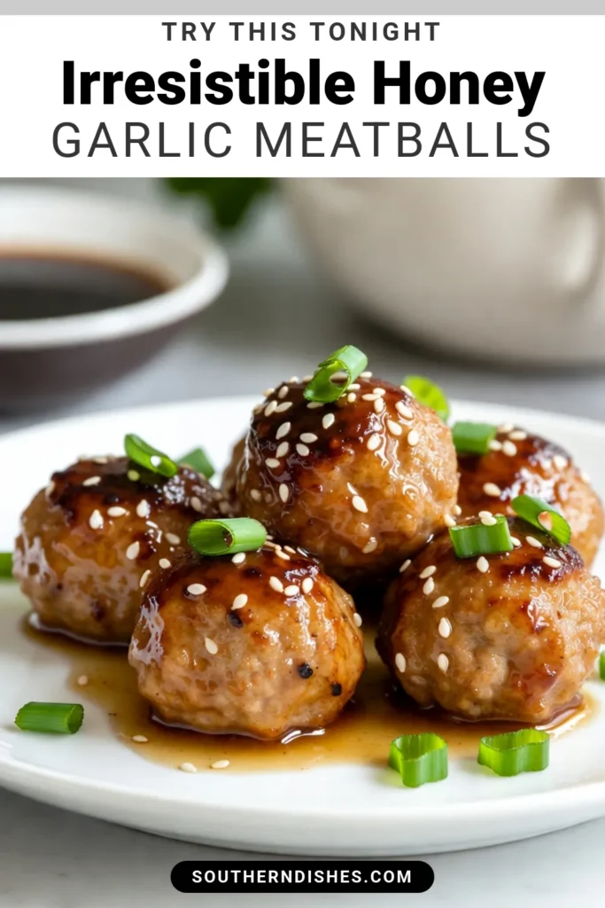 Discover how to make delicious slow cooker meatballs with this easy honey garlic meatball recipe! These sweet and savory meatballs are perfect for a cozy dinner and can be easily prepped in your crockpot. With just a few simple ingredients, you can create a mouthwatering dish that your family will love. Don't miss out on these savory meatballs; try this recipe today! Save for later and enjoy! #SlowCookerMeatballs #HoneyGarlicMeatballs #EasyMeatballsCrockpot #SavoryMeatballRecipe