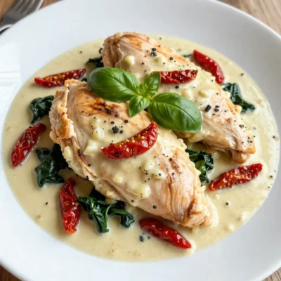 Creamy Garlic Tuscan Chicken Flavorful Family Meal