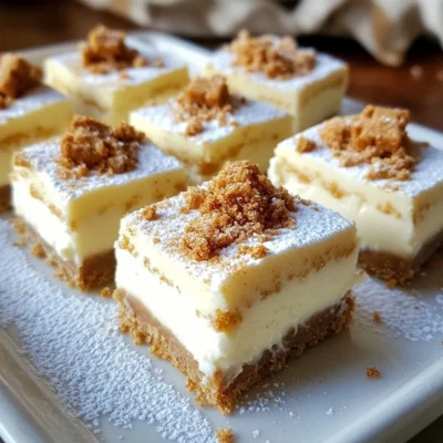Gingerbread Cheesecake Bars Delightful Holiday Treat